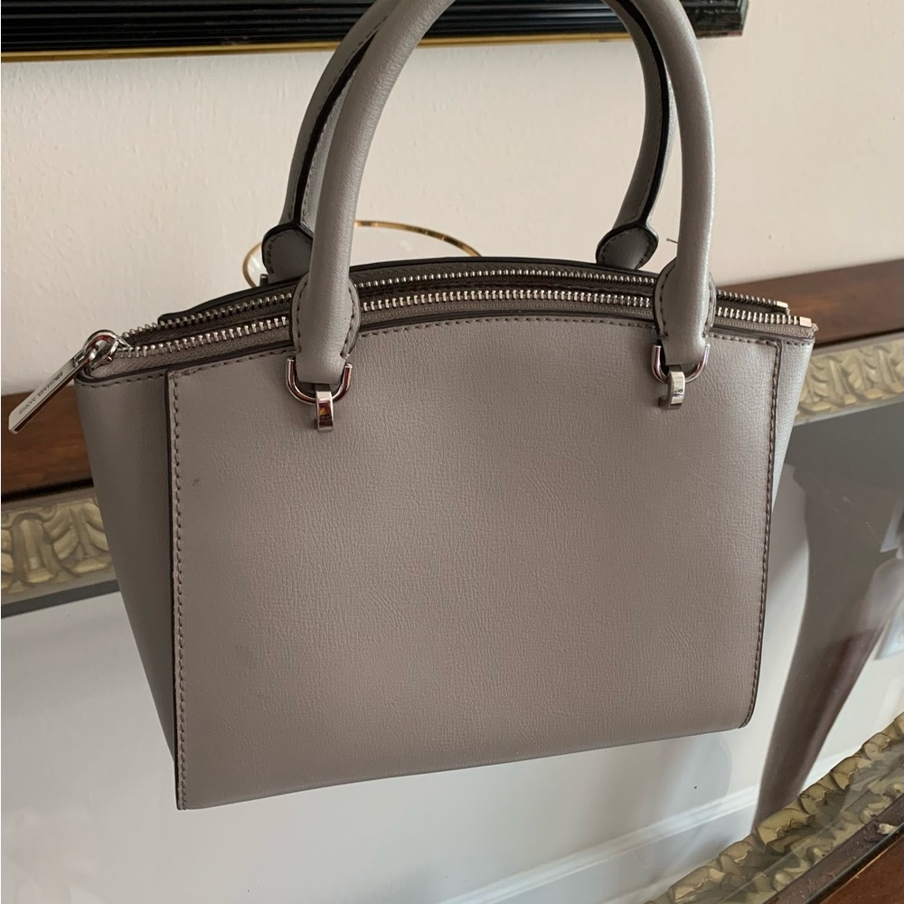 Michael Kors Gray Satchel with Silver Studs - Picture 2 of 8